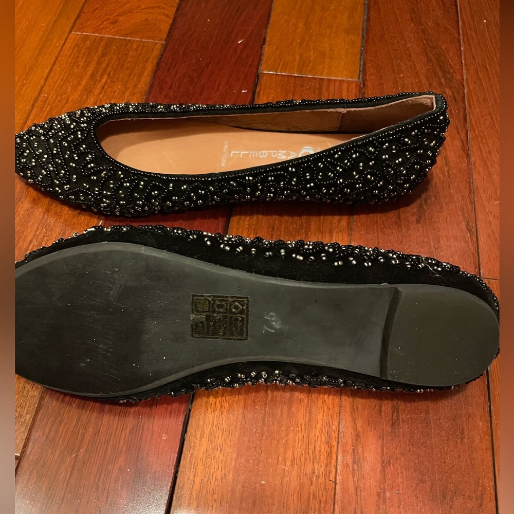 Beaded Jeffrey Campbell flats